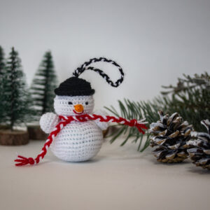 Berd Bears, snowman in a black hat